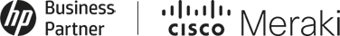 Exponential-e partner with the best in class technology companys - HP Business Partner and Cisco Meraki